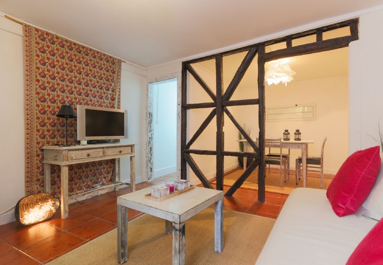 Angenehmes Wohnzimmer im Herzen von Lissabon | Kurzzeitmiete